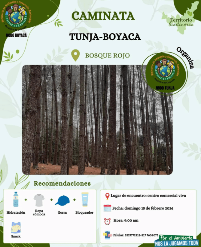 Primera Caminata Ambiental Nodo Tunja