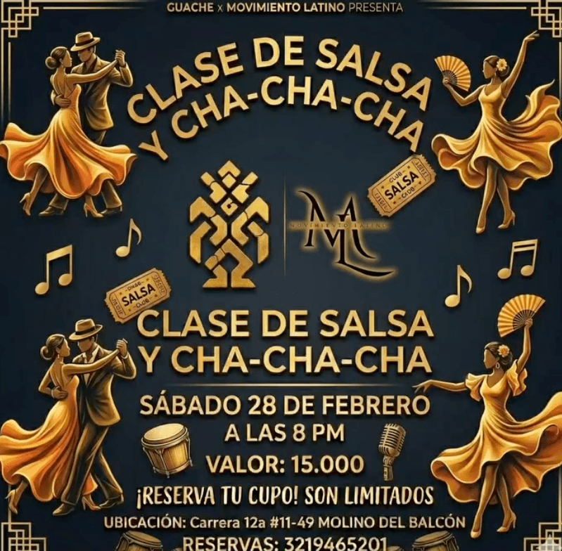 ¡AZÚCAR! LA CITA ES CON EL RITMO EN CASA CULTURAL GUACHE