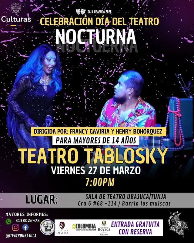 Celebremos juntos el Día del Teatro en Ubasuca